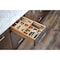 Rev-A-Shelf Drawer Replacement, Maple Veneer, Light Brown, 16.5 in W, 4.32 in H, 21.65 in D, 21.65 in L 4WTCD-419HFLSC-1 - alternate 3